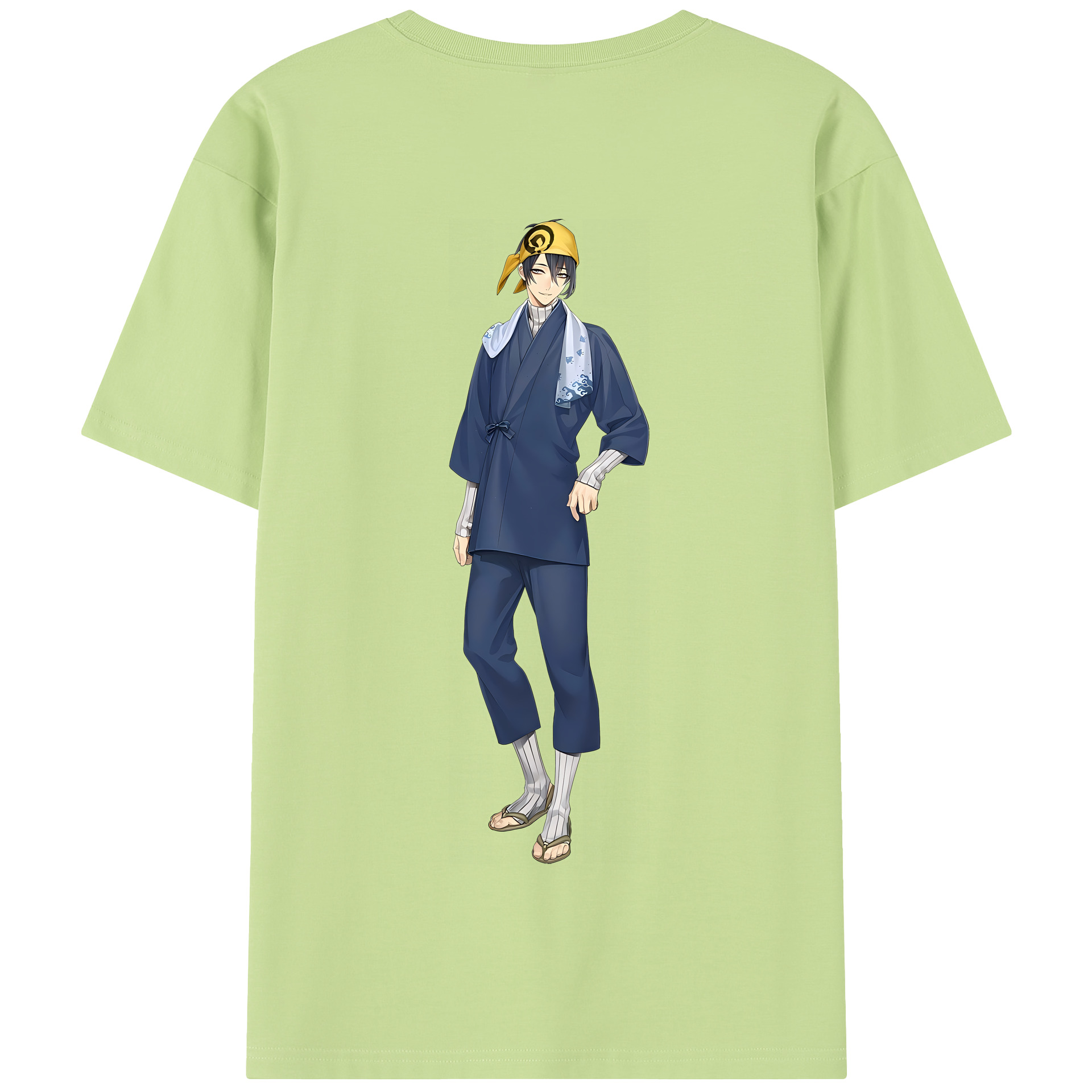 （画像用） 刀剣乱舞 Touken Ranbu 綿100％半袖Tシャツ（背面プリント）